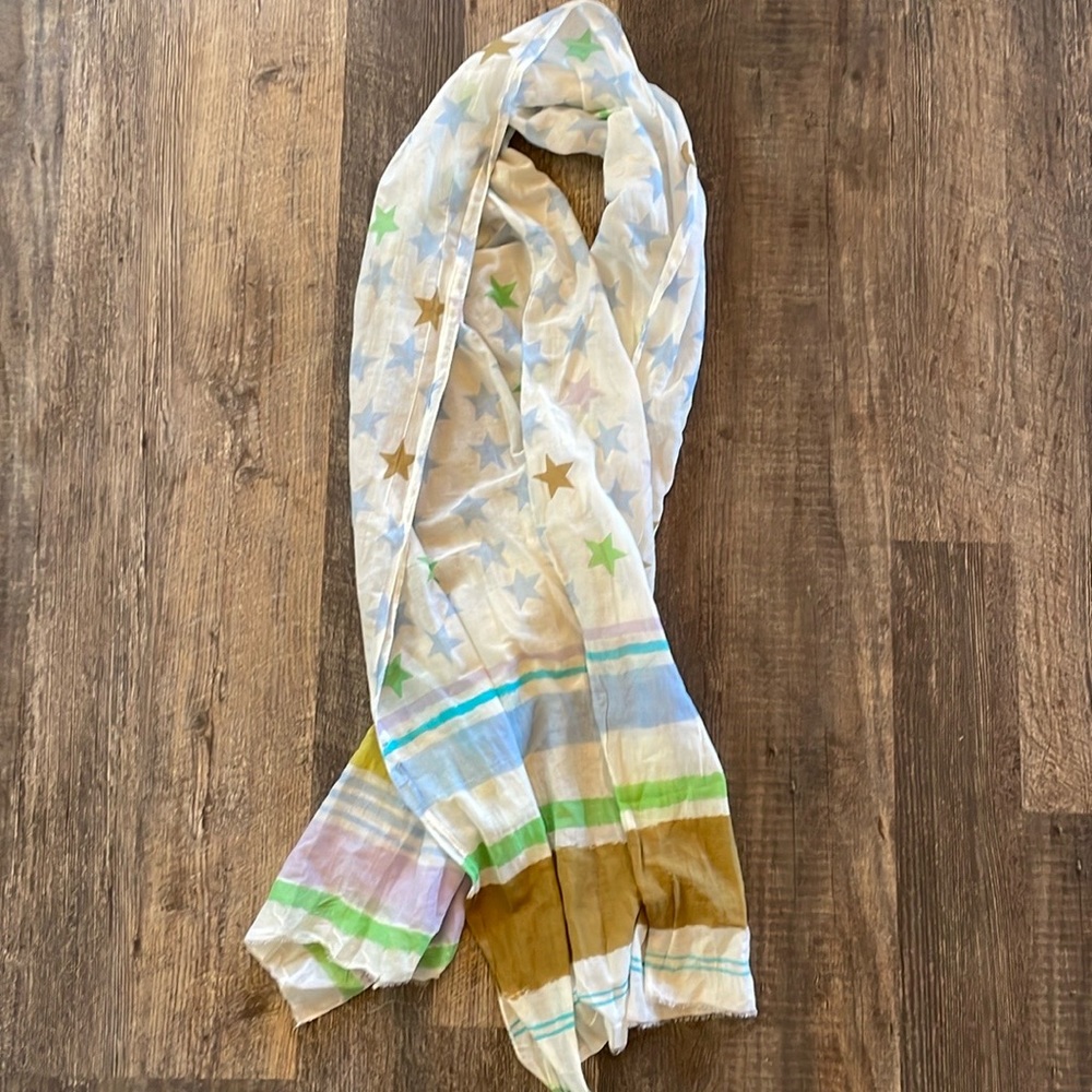 Tantra made in India cotton silk scarf